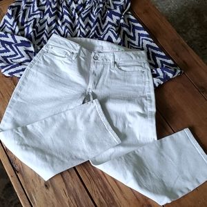 Lilly Pulitzer Babe Capri white jean sz 10